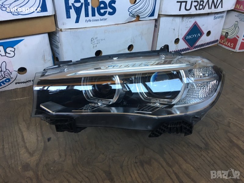 Оригинален Ляв фар завиващ Led за Bmw X5 F15 X6 F16., снимка 1