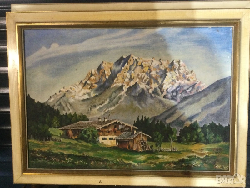 Планински пейзаж 1952, снимка 1