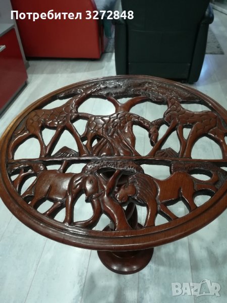 Маса дърворезба, снимка 1