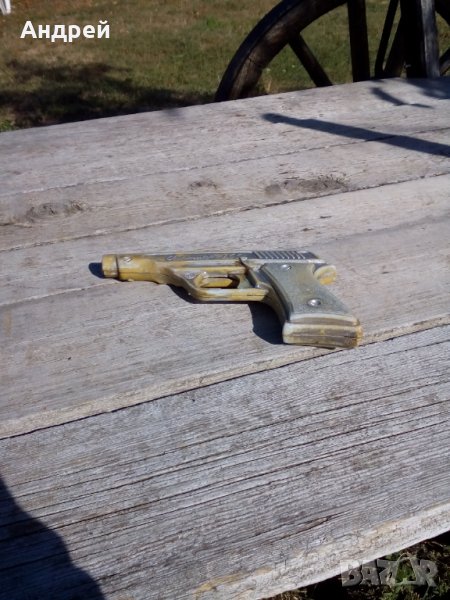 Стара играчка пистолет #10, снимка 1