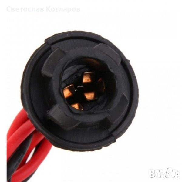 фасунка за т10 безцокълна крушка , снимка 1