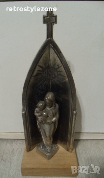 № 7303 стара метална статуетка , снимка 1