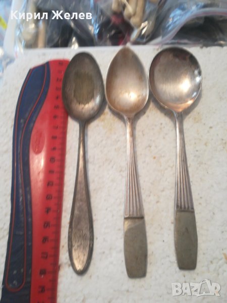 Стари английски лъжици-, снимка 1