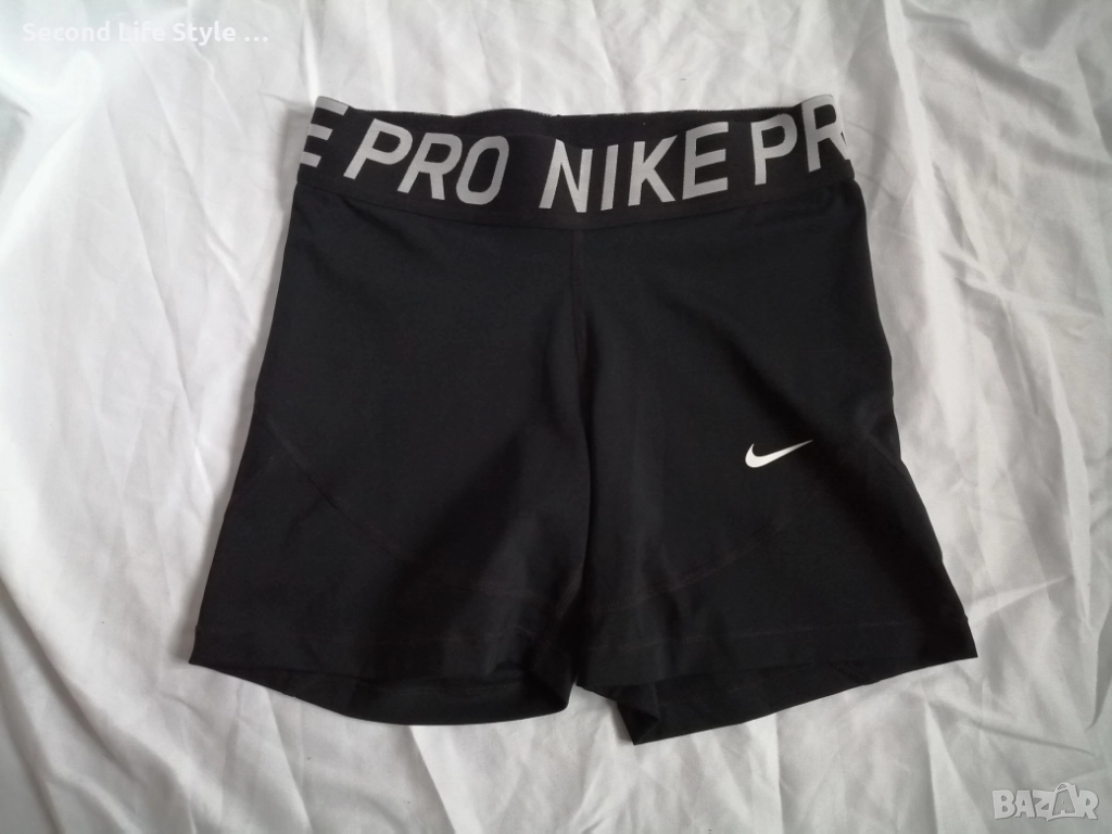 Nike Pro Dri-FIT оригинален дамски къс клин / къси спортни панталонки р-р XS-S, снимка 1