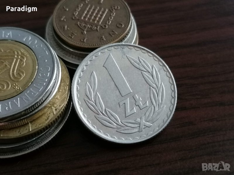 Mонета - Полша - 1 злота | 1983г., снимка 1