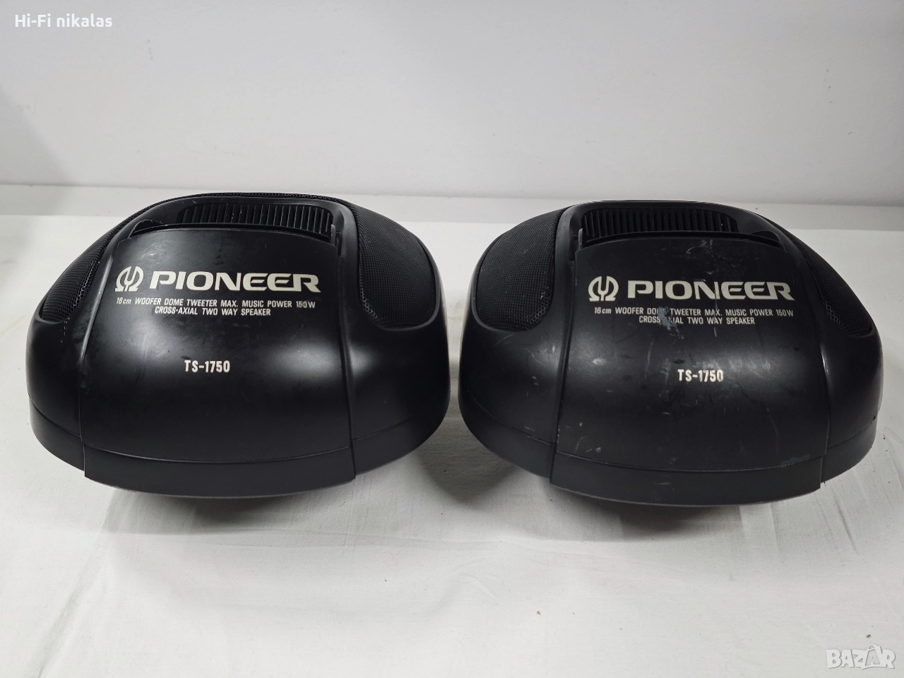 стерео авто тонколони PIONEER TS-1750, снимка 1