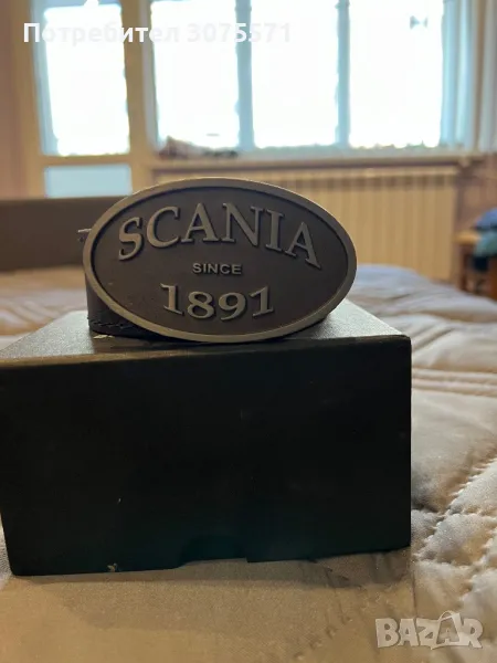 Колан Skania естествена кожа, снимка 1