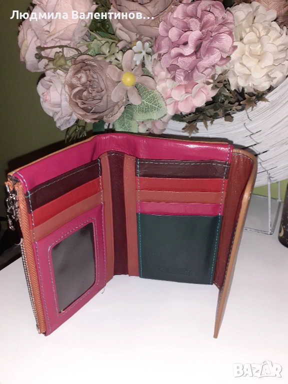 Портомне/ портфейл естествена кожа , снимка 1