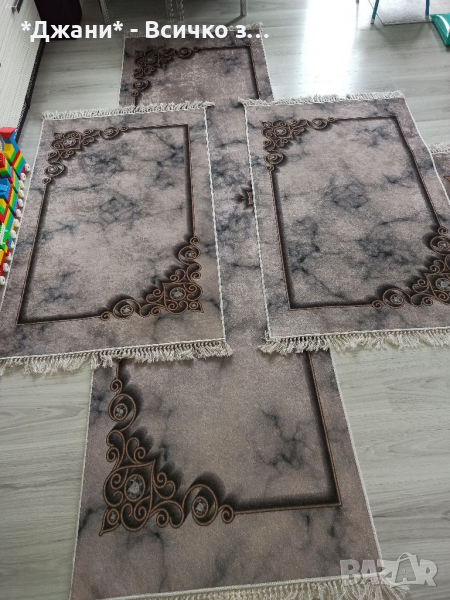 Пътеки за спалня комплект 3 бр., снимка 1