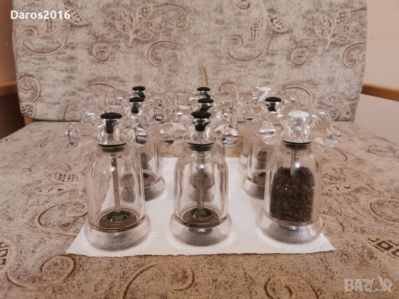Стъклени мелачки за черен пипер , снимка 1