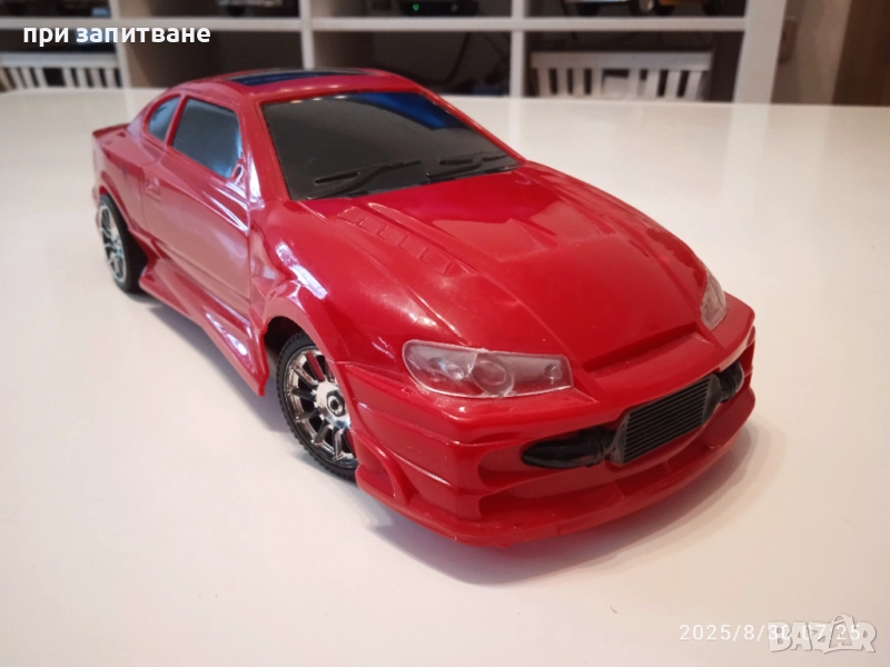 Пластмасови големи играчки коли Nissan Silvia и друга спортна, 26-27 см., снимка 1