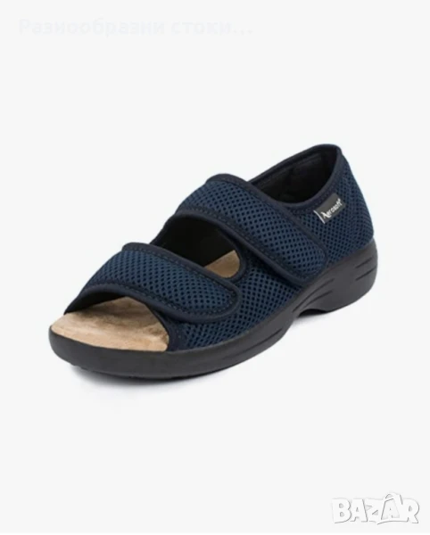 Aerosoft Stretch 06 Рехабилитационни сандали за жени и мъже, закопчаване с велкро, ширина от G до H, снимка 1