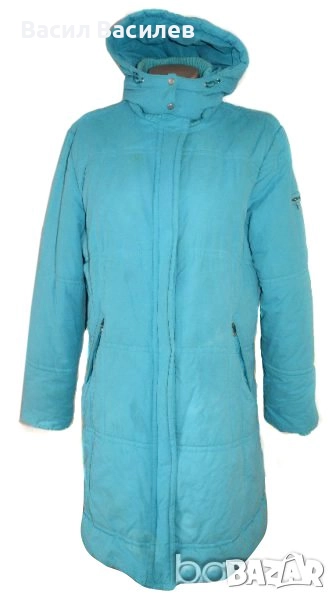 Cecil дамско яке синьо с подвижна качулка ватирано, снимка 1