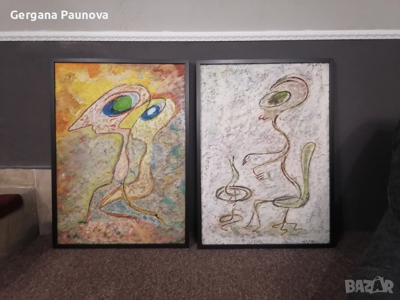 Релефни маслени картини , снимка 1