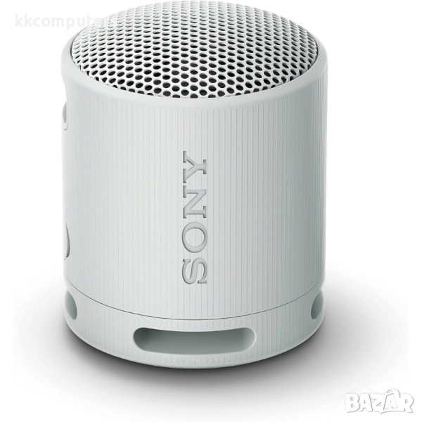Sony SRS-XB100 Портативна Bluetooth Колонка- 2.5W, IP67 водоустойчива, до 16 часа батерия, Сива, снимка 1