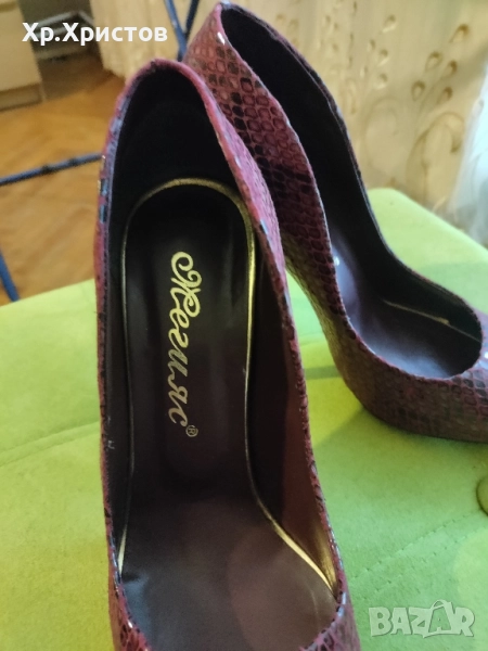 дамски обувки на ток, снимка 1