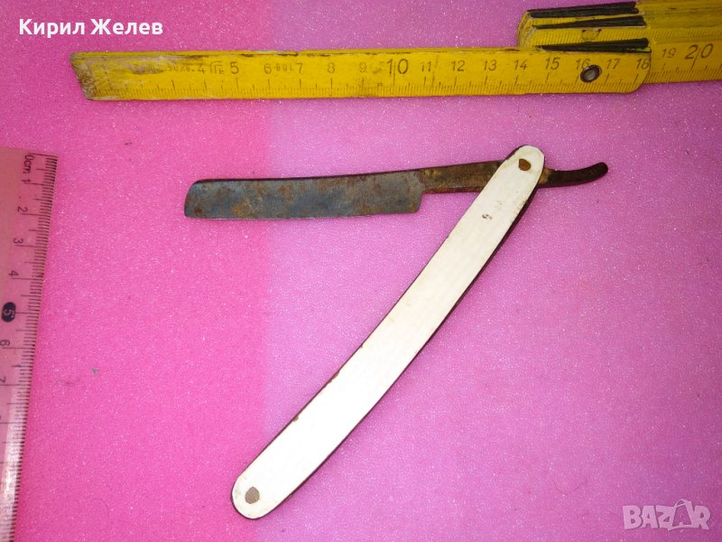 Старинен НЕМСКИ РЯДЪК КОЛЕКЦИОНЕРСКИ БРЪСНАЧ 43164, снимка 1