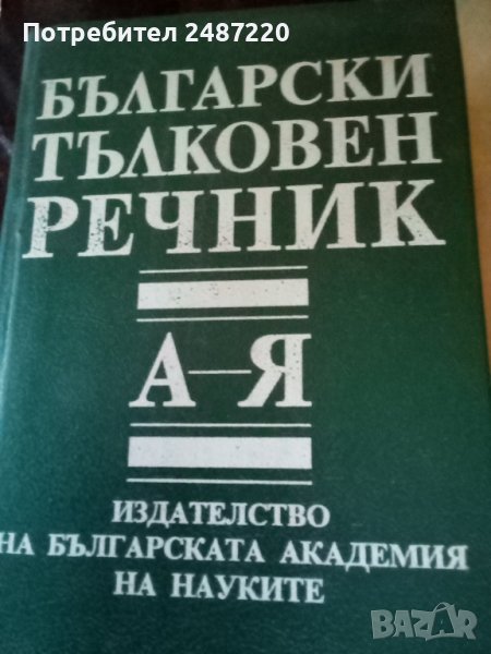 Български тълковен речник издателство БАН 1993г.твърди корици , снимка 1