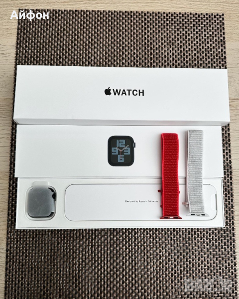 НОВ! /*ЛИЗИНГ*/ Apple Watch SE 2 (2nd Gen) Midnight / Часовник, снимка 1