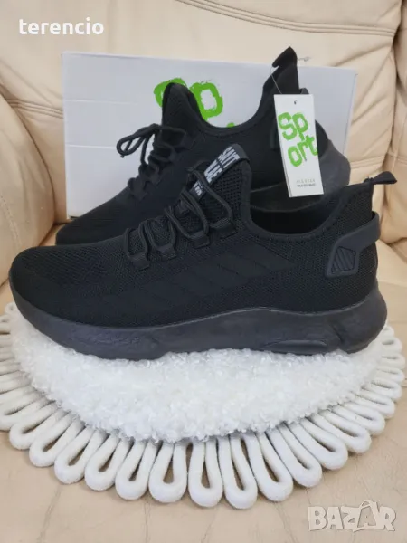 Нови черни маратонки , снимка 1