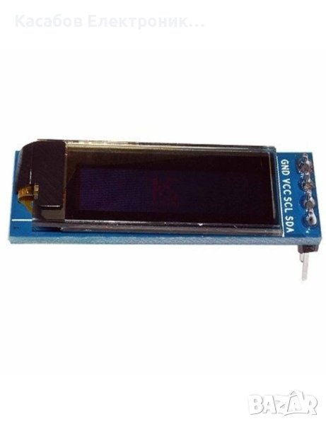 OLED Дисплей 0.91" SSD1306 бял, снимка 1
