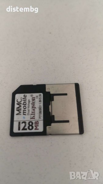 128мb Kingston MMC Mobile Dual Voltage Memory card , снимка 1