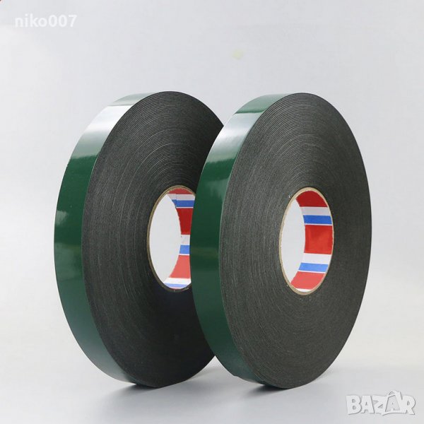 Двойнозалепващо тиксо-лента-двойнолепящо тиксо за автомобил,мотор и др, снимка 1
