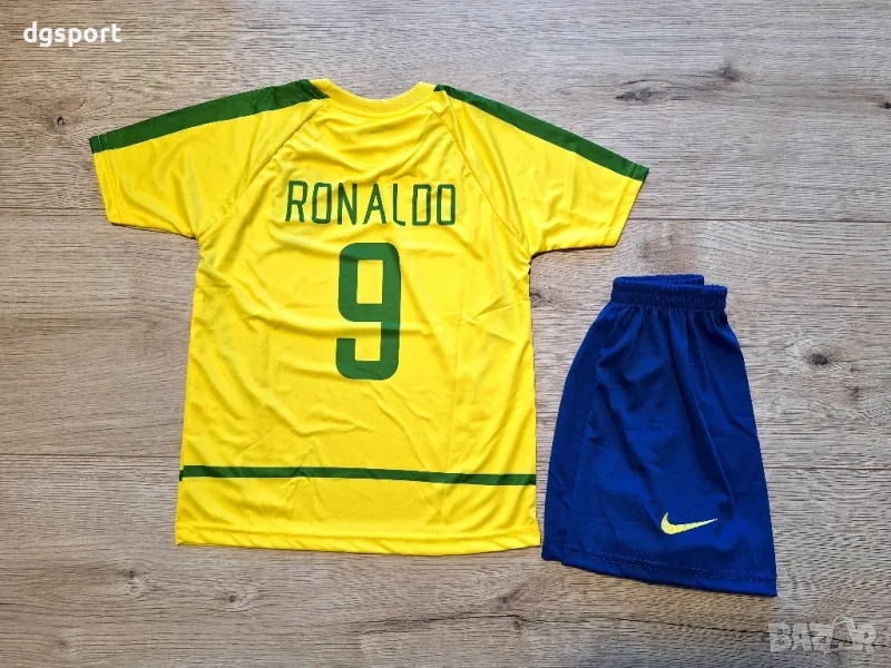 Детски екип на Роналдо Бразилия ретро модел!!!, снимка 1