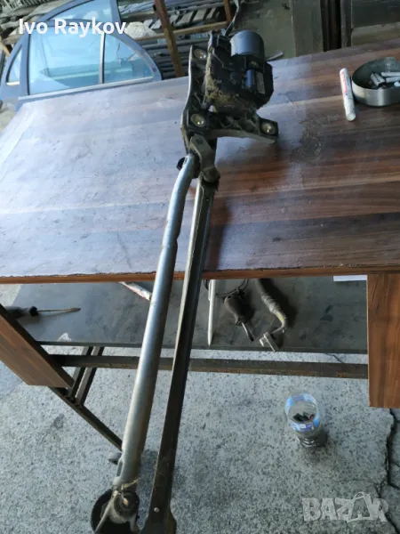 Моторче предни чистачки Volvo V50 (2007-2012г.) механизъм чистачки 1397220585 3397021156 31253518 , снимка 1