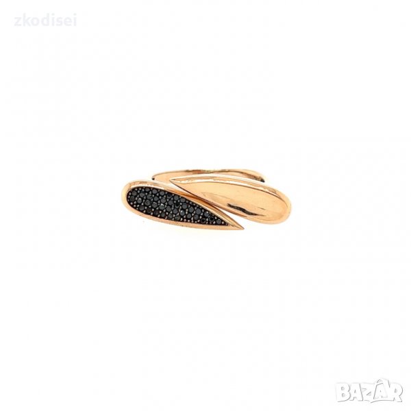 Златен дамски пръстен 5,63гр. размер:58 14кр. проба:585 модел:6660-5, снимка 1