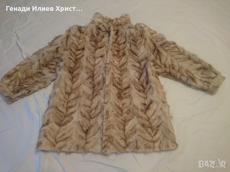 Дамско палто от сребърна лисица, снимка 1