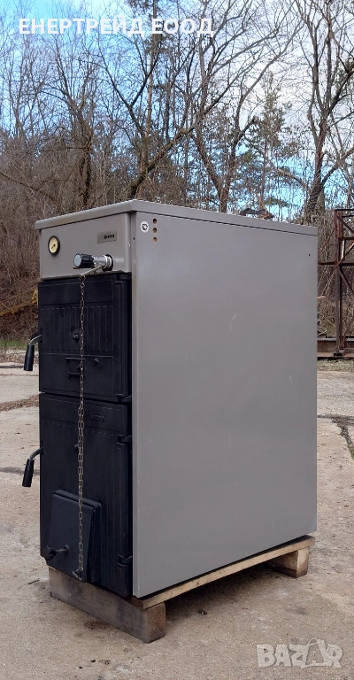 Чугунен котел на твърдо гориво Симе/Sime Solida 8, 40 kW , снимка 1