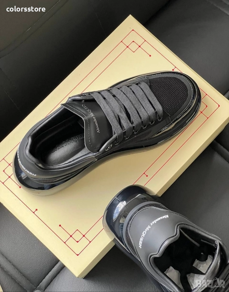 Мъжки черни кецове Alexander McQueen/BR206m, снимка 1