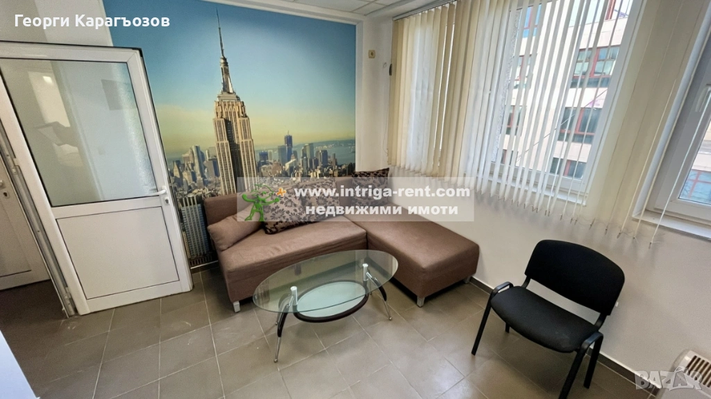 №4043 Двустаен апартамент под наем в центъра на Хасково., снимка 1