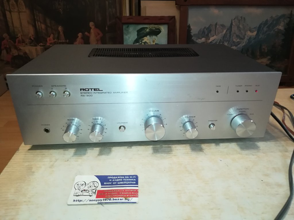 ROTEL AMPLIFIER-ВНОС SWISS 2601240813 в Ресийвъри, усилватели