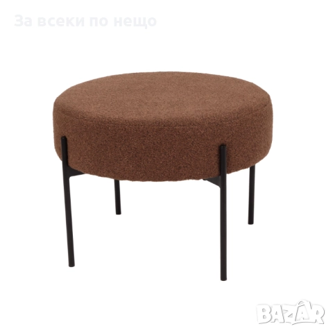 Табуретка RON КЕРЕМИДА/черно Код P1256, снимка 2 - Дивани и мека мебел - 51787178