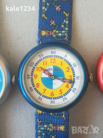 Детски часовник Swatch - flik-flak. Swiss made. Швейцарски часовник. Ретро модели. Лот. Колекция. , снимка 3 - Детски - 38086901