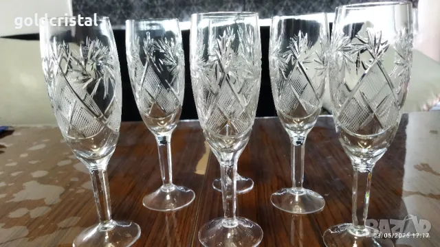 руски кристални чаши 