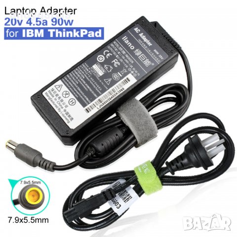 20V 4.5A 90W ADLX90NCC3A Lenovo ThinkPad X1 Carbon/T470/T540 зарядно офигинално, снимка 5 - Захранвания и кутии - 25635102