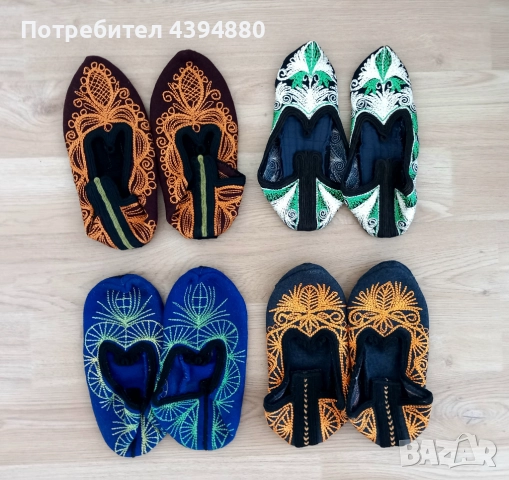 Нови везани терлици , снимка 2 - Антикварни и старинни предмети - 52134659