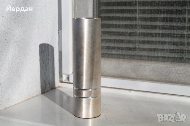 Немска посребрена ваза, снимка 1 - Вази - 35344076
