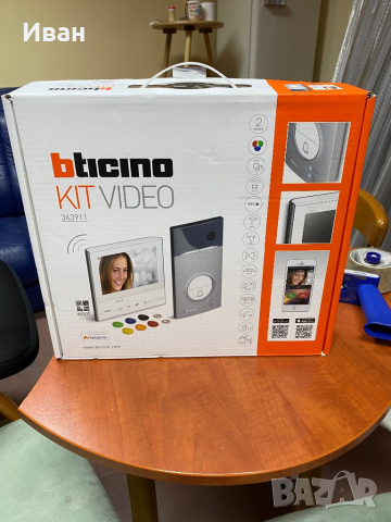 BTICINO - Видео-домофонен комплек Wi-Fi, снимка 2 - Друга електроника - 36558025