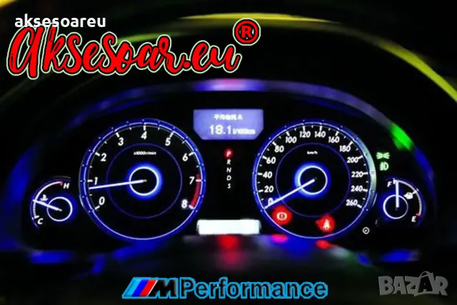 10 бр. малки габаритни крушки за арматурно табло T5 3SMD LED супер ярък 3030 LED за вътрешно осветле, снимка 4 - Аксесоари и консумативи - 47789641