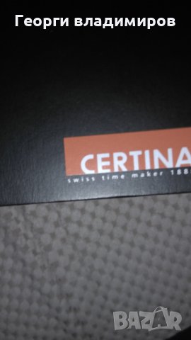 Certina оригинал, снимка 2 - Мъжки - 27528350