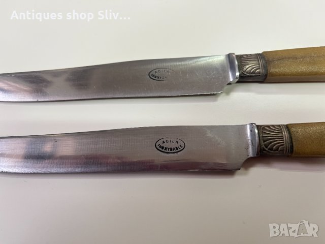 Луксозни ножове за хранене №1516, снимка 2 - Антикварни и старинни предмети - 35150390