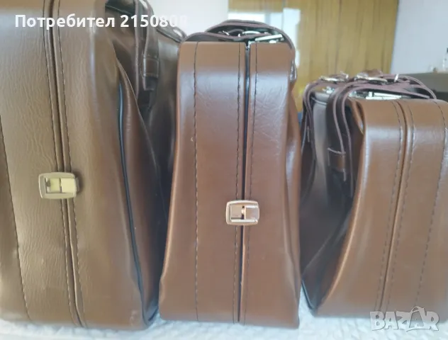 Продавам нови кожени куфари, снимка 2 - Куфари - 49162157