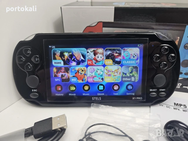 10 000 игри! Преносима игра X1 Pro 4.3 инча цветен дисплей , снимка 3 - Други игри и конзоли - 53384973