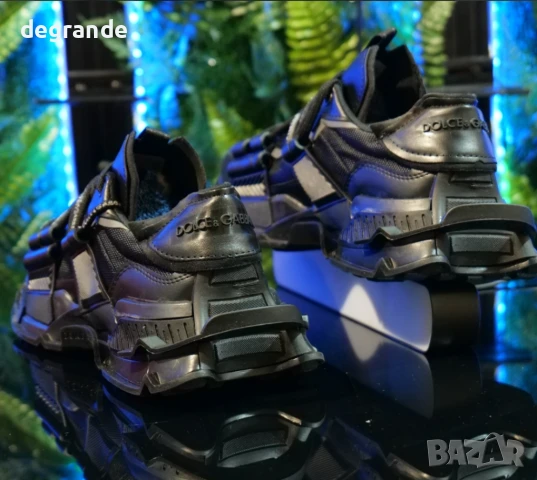 Сникърси Dolce&Gabbana в черно, снимка 2 - Маратонки - 51230010