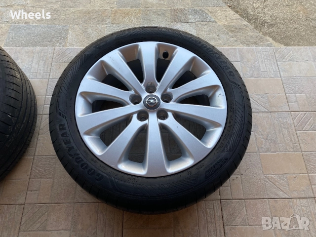 17" 5x105 Opel Original , снимка 5 - Гуми и джанти - 51543437