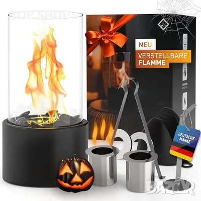 Настолна камина FLIPLINE На биоетанол Термоустойчиво закалено стъкло За вътрешно / външно ползване, снимка 2 - Други - 48938453